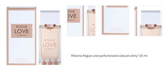 Rihanna Rogue Love parfumovaná voda pre ženy 125 ml 1