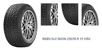 RIKEN 235/55 R 19 105V SUV_SNOW TL XL M+S 3PMSF 1