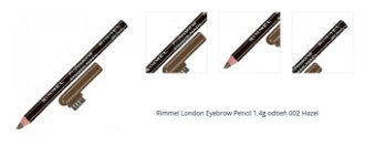 Rimmel London Eyebrow Pencil 1,4g odtieň 002 Hazel 1