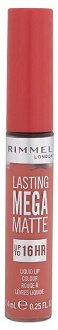 RIMMEL LONDON Lasting Mega Matte Tekutý rúž Coral Sass 7,4 ml 2