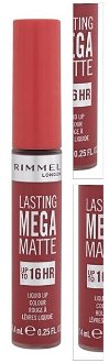 RIMMEL LONDON Lasting Mega Matte Tekutý rúž Fire Starter 7,4 ml 3