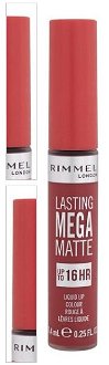 RIMMEL LONDON Lasting Mega Matte Tekutý rúž Fire Starter 7,4 ml 4