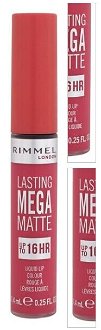 RIMMEL LONDON Lasting Mega Matte Tekutý rúž Fuchsia Flush 7,4 ml 3