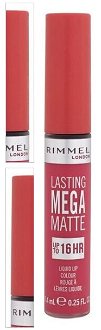 RIMMEL LONDON Lasting Mega Matte Tekutý rúž Fuchsia Flush 7,4 ml 4
