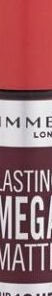 RIMMEL LONDON Lasting Mega Matte Tekutý rúž Plum This Show 7,4 ml 5