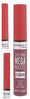RIMMEL LONDON Lasting Mega Matte Tekutý rúž Ravishing Rose 7,4 ml 4