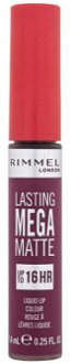 RIMMEL LONDON Lasting Mega Matte Tekutý rúž Rock Me Purple 7,4 ml