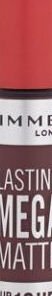 RIMMEL LONDON Lasting Mega Matte Tekutý rúž Urban Affair 7,4 ml 5