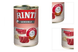 Rinti Konzerva Sensible hovädzie+ryža 400g 3