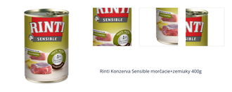 Rinti Konzerva Sensible morčacie+zemiaky 400g 1