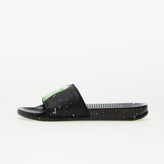 RIPNDIP We Out Here Slides Black & Neon Green 2