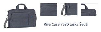 Riva Case 7530 taška Šedá 1