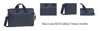 Riva Case 8035 taška Tmavo modrá 1