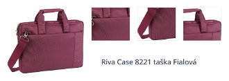 Riva Case 8221 taška Fialová 1
