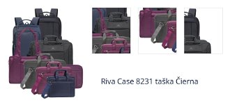 Riva Case 8231 taška Čierna 1