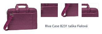 Riva Case 8231 taška Fialová 1