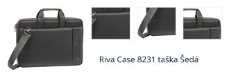 Riva Case 8231 taška Šedá 1