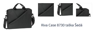Riva Case 8730 taška Šedá 1