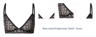 River Island Podprsenka 'DAISY'  čierna 1