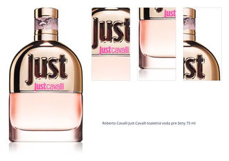 Roberto Cavalli Just Cavalli toaletná voda pre ženy 75 ml 1