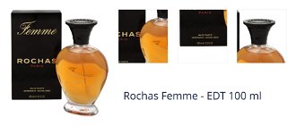 Rochas Femme - EDT 100 ml 1