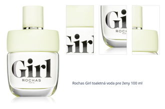 Rochas Girl toaletná voda pre ženy 100 ml 1