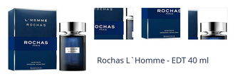 Rochas L`Homme - EDT 40 ml 1