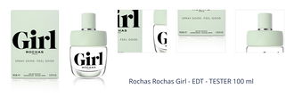 Rochas Rochas Girl - EDT - TESTER 100 ml 1