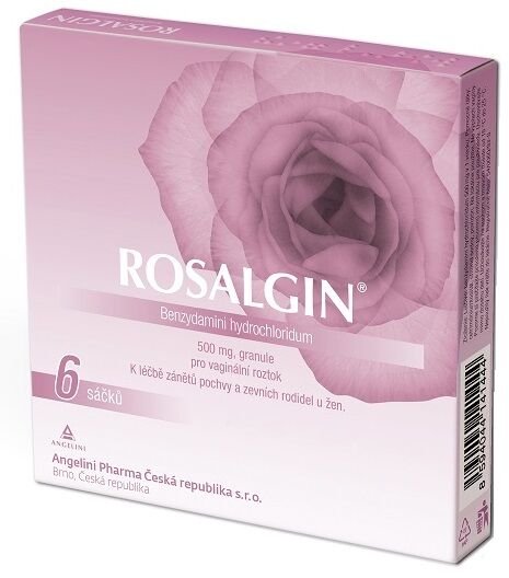 Rosalgin granulát na vaginálny roztok 6 x 500 mg