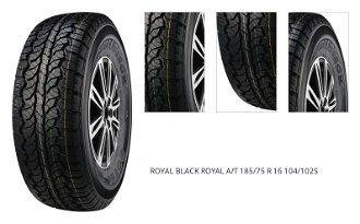 ROYAL BLACK ROYAL A/T 185/75 R 16 104/102S 1