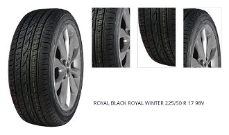 ROYAL BLACK 225/50 R 17 98V ROYAL_WINTER TL XL M+S 3PMSF 1