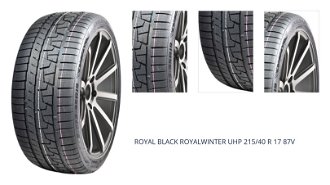 ROYAL BLACK 215/40 R 17 87V ROYALWINTER_UHP TL XL M+S 3PMSF 1