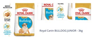Royal Canin BULLDOG JUNIOR - 3kg 1