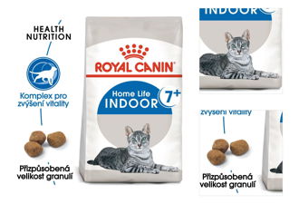 Royal Canin cat INDOOR + 7 - 400g 3