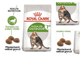 Royal Canin cat   OUTDOOR + 7   - 2kg 3