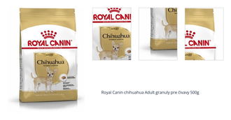 Royal Canin chihuahua Adult granuly pre čivavy 500g 1