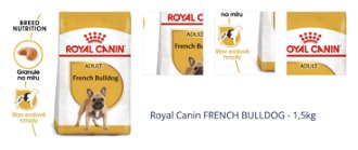 Royal Canin FRENCH BULLDOG - 1,5kg 1