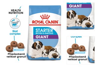 Royal Canin GIANT STARTER - 15kg 3