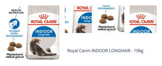 Royal Canin INDOOR LONGHAIR - 10kg 1