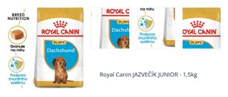 Royal Canin JAZVEČÍK JUNIOR - 1,5kg 1