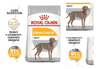 Royal Canin Maxi Dermacomfort - granule pre veľké psy s problémami s kožou - 12kg 3