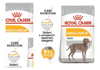 Royal Canin Maxi Dermacomfort - granule pre veľké psy s problémami s kožou - 12kg 4