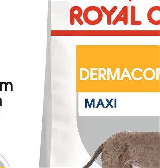 Royal Canin Maxi Dermacomfort - granule pre veľké psy s problémami s kožou - 12kg 5