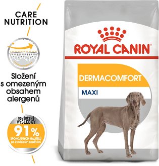 Royal Canin Maxi Dermacomfort - granule pre veľké psy s problémami s kožou - 12kg 2