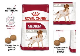 Royal Canin MEDIUM  ADULT - 15kg 3