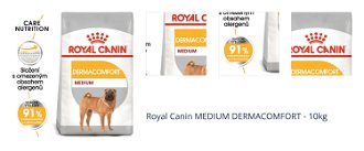 Royal Canin MEDIUM DERMACOMFORT - 10kg 1