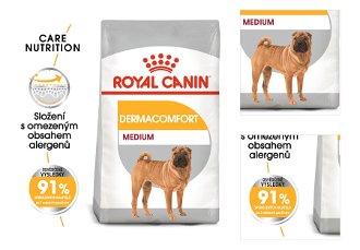 Royal Canin MEDIUM DERMACOMFORT - 10kg 3