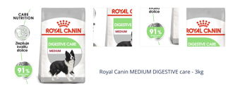 Royal Canin MEDIUM DIGESTIVE care - 3kg 1