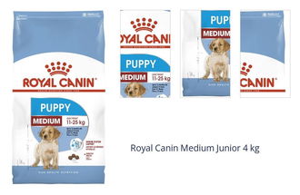 Royal Canin Medium Junior 4 kg 1