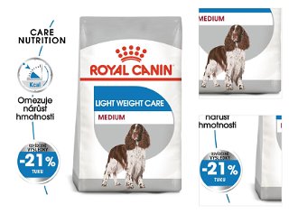 Royal Canin MEDIUM LIGHT - 12kg 3